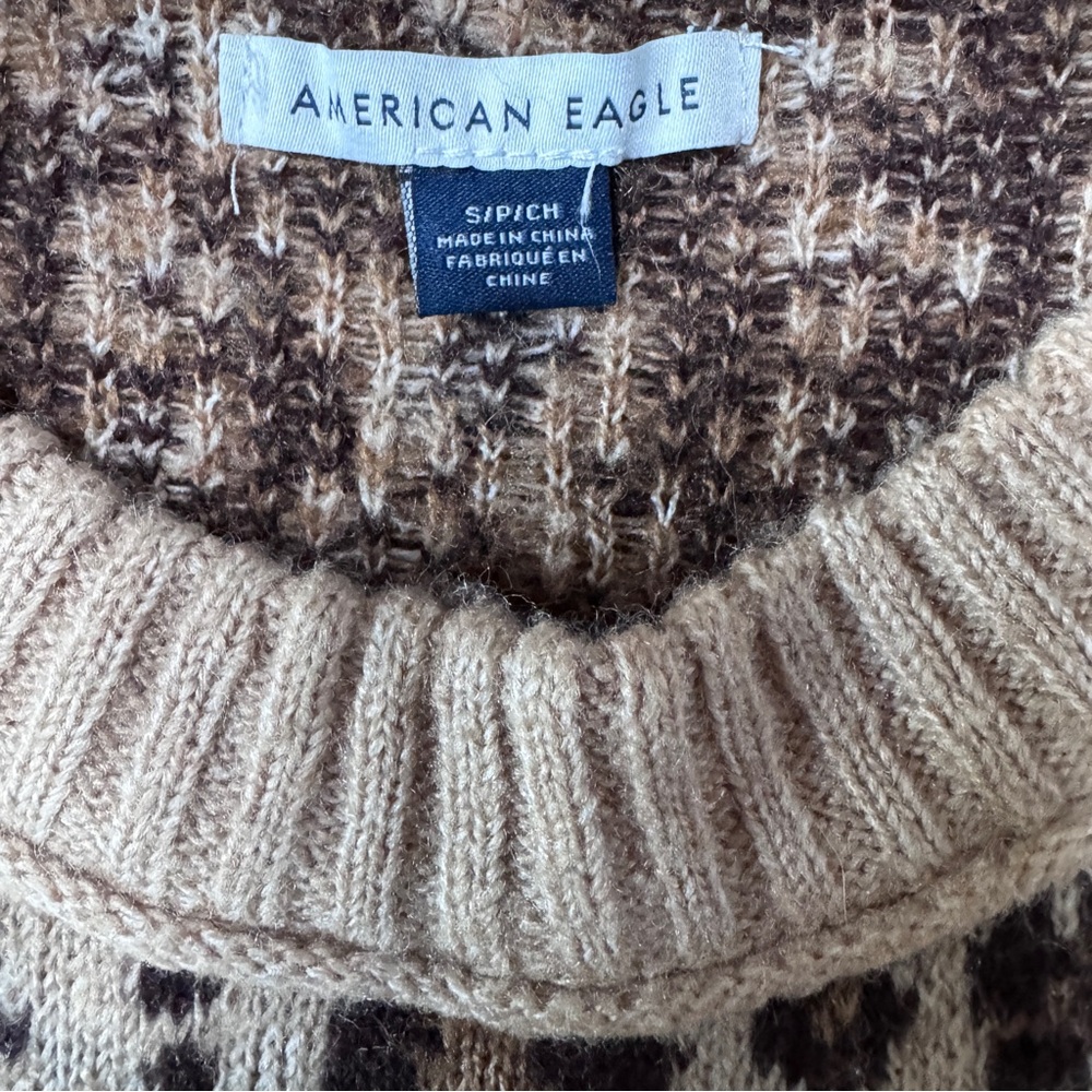American Eagle Outfitters Leopard Print Sweater - Picture 4 of 5